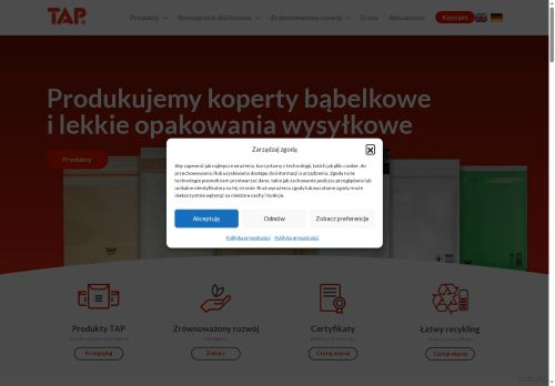 TAP TELION AIR PAC SPÓŁKA Z OGRANICZONĄ ODPOWIEDZIALNOŚCIĄ